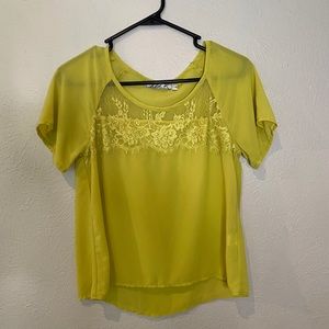 Chloe K appliqué top